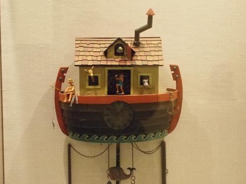 Noah's ark clock