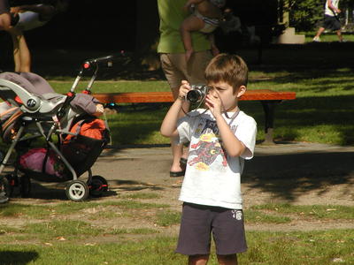 Young photographer