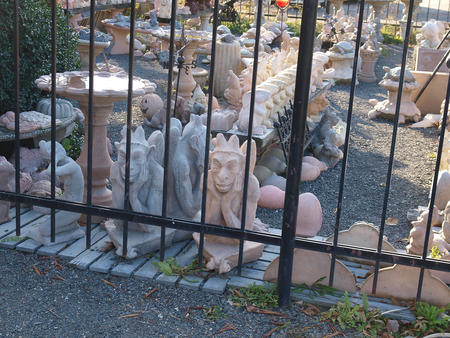 Caged gargoyles