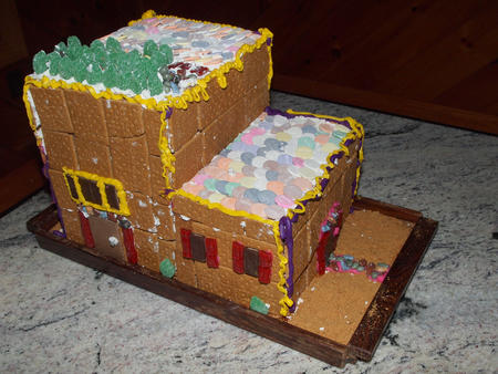 Liz, Gwen, and Krissy's edible house #2
