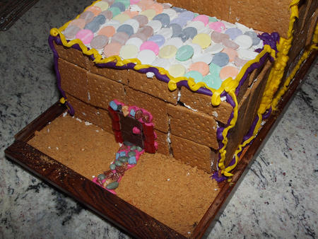 Liz, Gwen, and Krissy's edible house #5