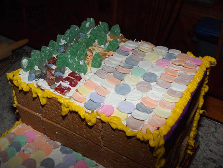 Liz, Gwen, and Krissy's edible house #6