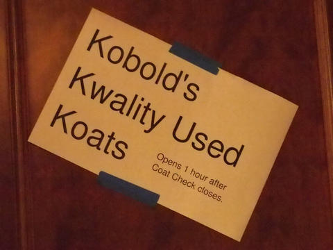 Kobold's Kwality Used Coats