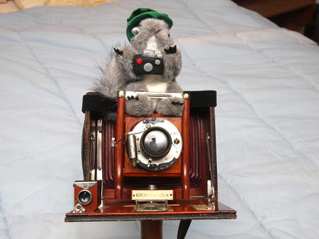 Nutzo on top of the Seneca camera