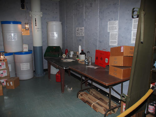 Home supplies in case of an attack