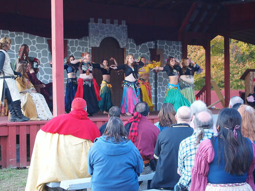 Gypsy dancers at the final show