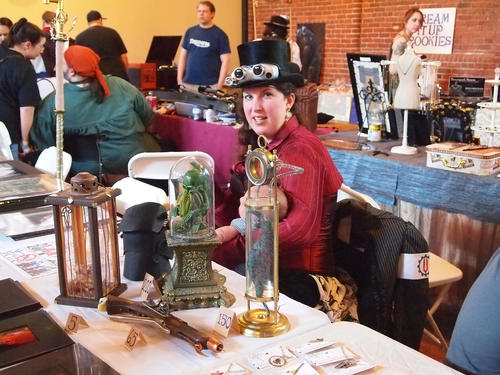 Steampunk vendor