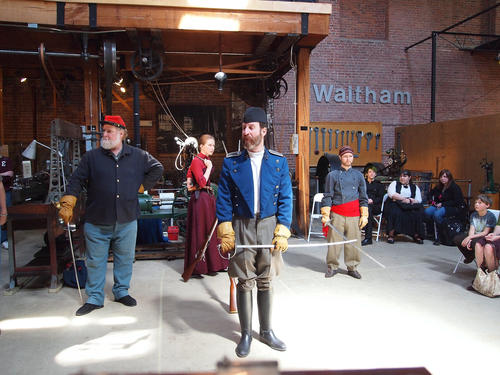 Higgens Armory demonstration #2