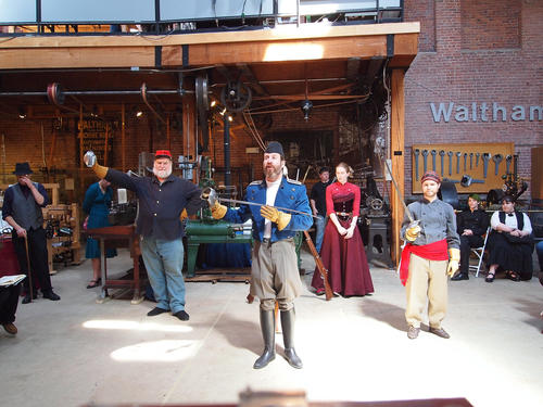 Higgens Armory demonstration #3