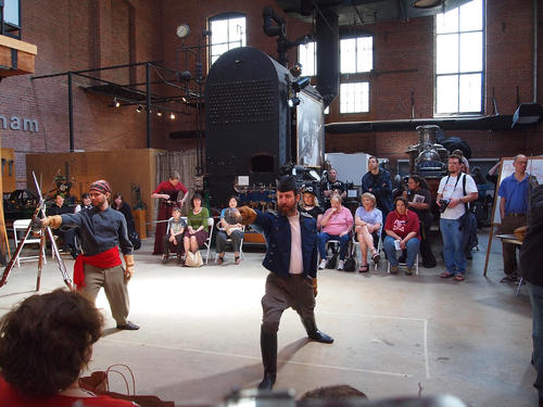 Higgens Armory demonstration #4