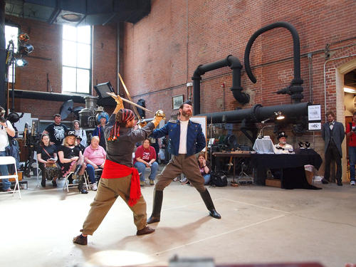 Higgens Armory demonstration #7