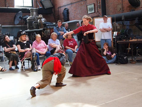 Higgens Armory demonstration #8