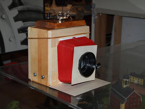 My E-3 disguised as a view/bellows camera