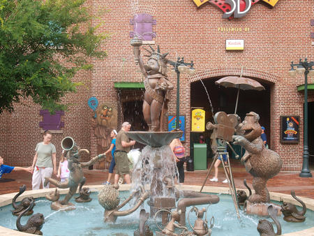 Muppet fountain