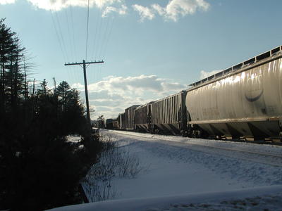 Winter train