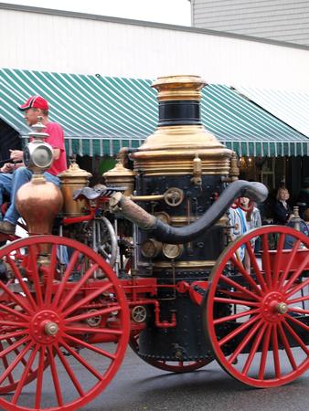 Horse drawn firetruck #2