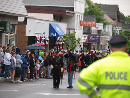 Civil war re-enactors