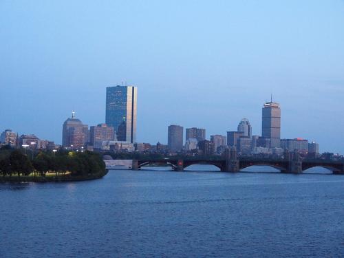 Boston at dusk #4