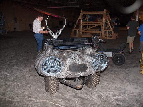 Back of the deer car