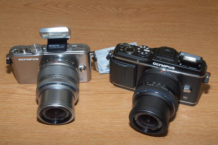 Olympus E-PL3 (left), E-P3 (right) #3