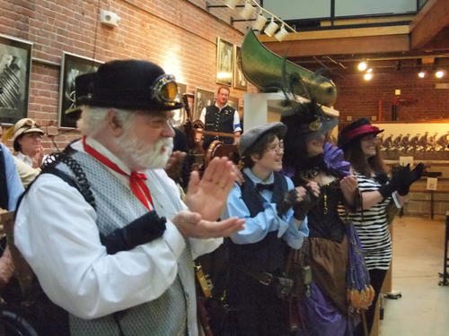 Filming the pitch video #3