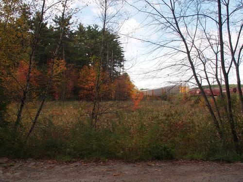 Fall at the railroad tracks