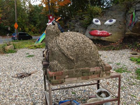 Sculpture in Turner's Falls #6