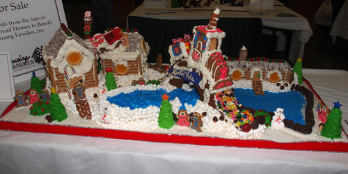 Gingerbread house by Christie Radeos