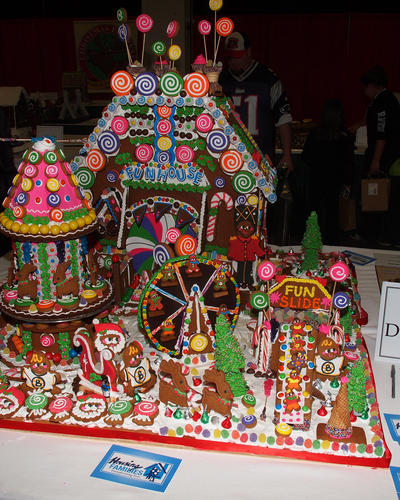 Gingerbread house by Ginger Betty's Bakery