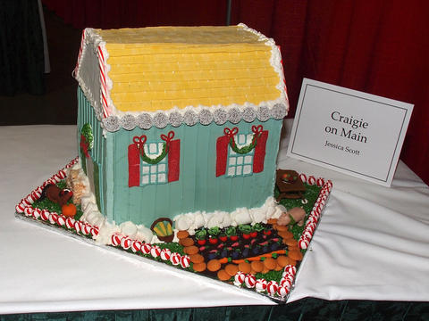 Craigie on Main gingerbread house