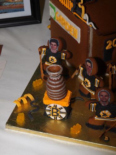 Boston Bruins gingerbread arena #2