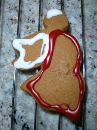 Gingerbread cookies decorated by Gwen #3