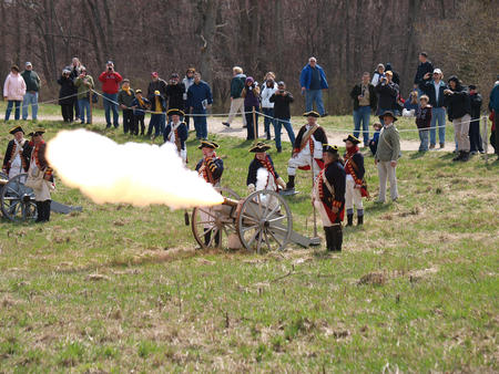 Cannon fire