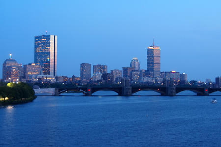 Boston at dusk #2