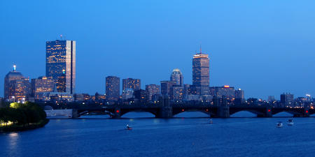 Boston at dusk #3
