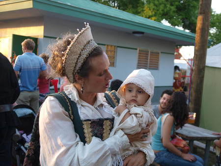 Radiant queen and child #2