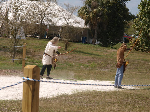 Archery demonstration