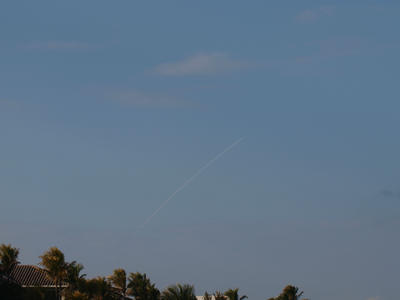 Space Shuttle contrail #2
