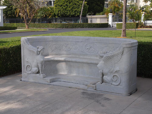 Stone bench