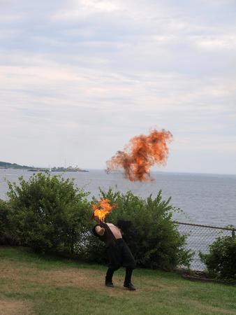 Blowing fire #8