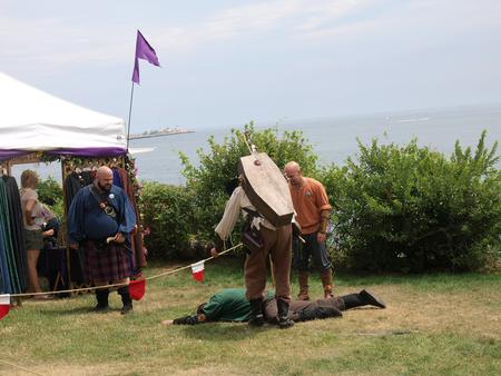 Riktor Mortis inspects the Corr thieves