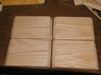 Oak boards for the camera box