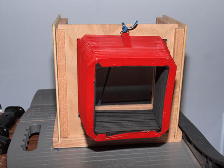 Front view of bellows