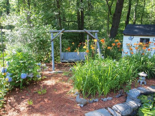 Sit and enjoy the garden