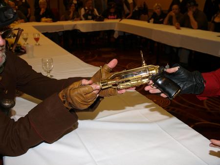 Steampunk gun