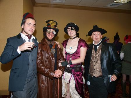 Steampunker people