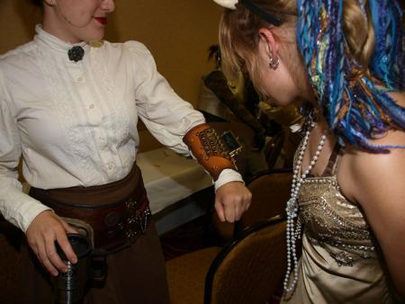 Steampunk communicator