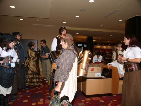 Steampunk fashion show