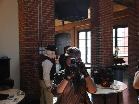 Photographing the photographer