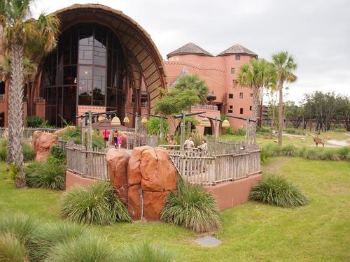 Back of the Animal Kingdom Lodge
